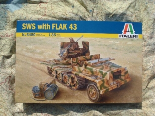 Italeri 6480 SWS with FLAK 43